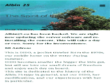Tablet Screenshot of albin25.eu